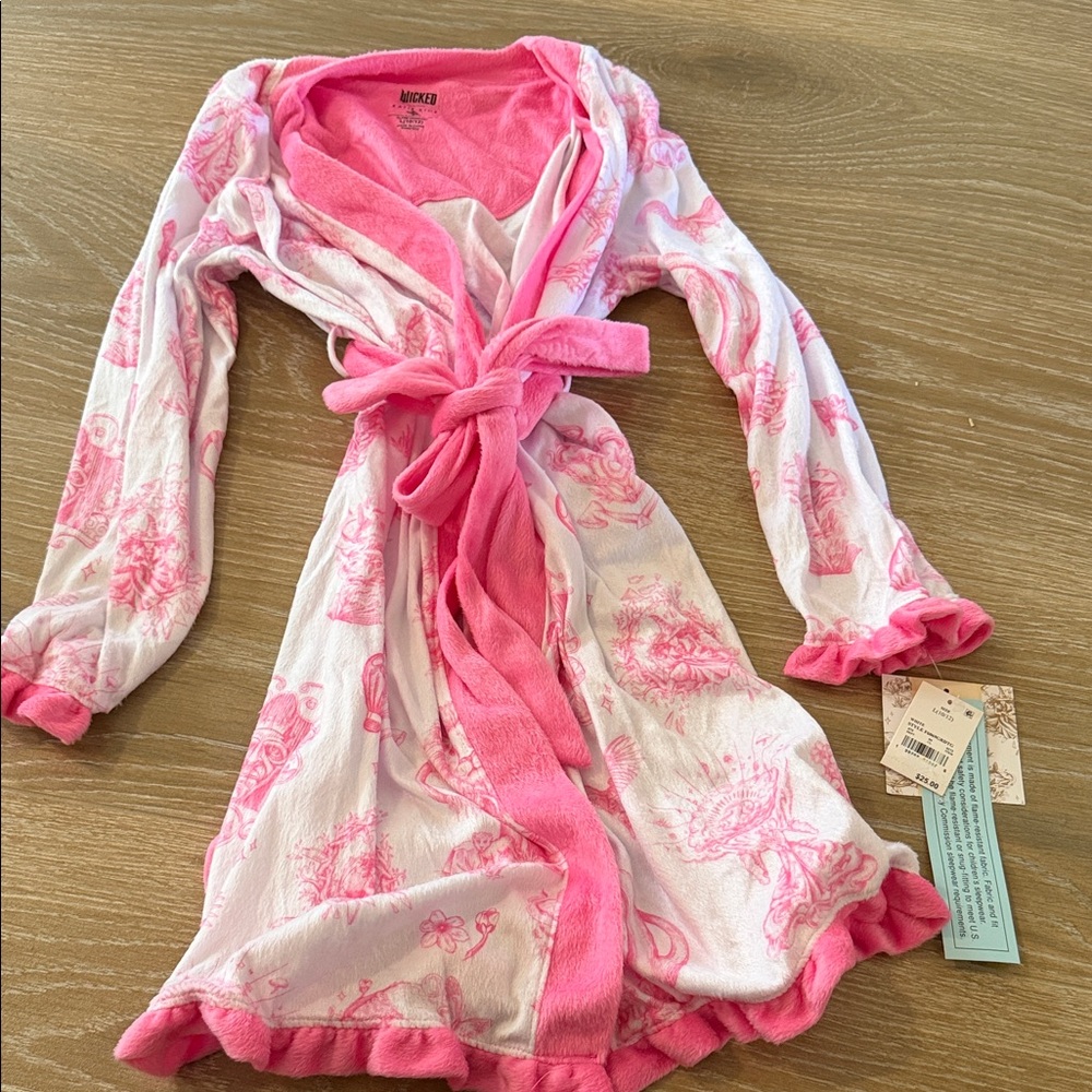 NWT Girls Wicked Robe Size L